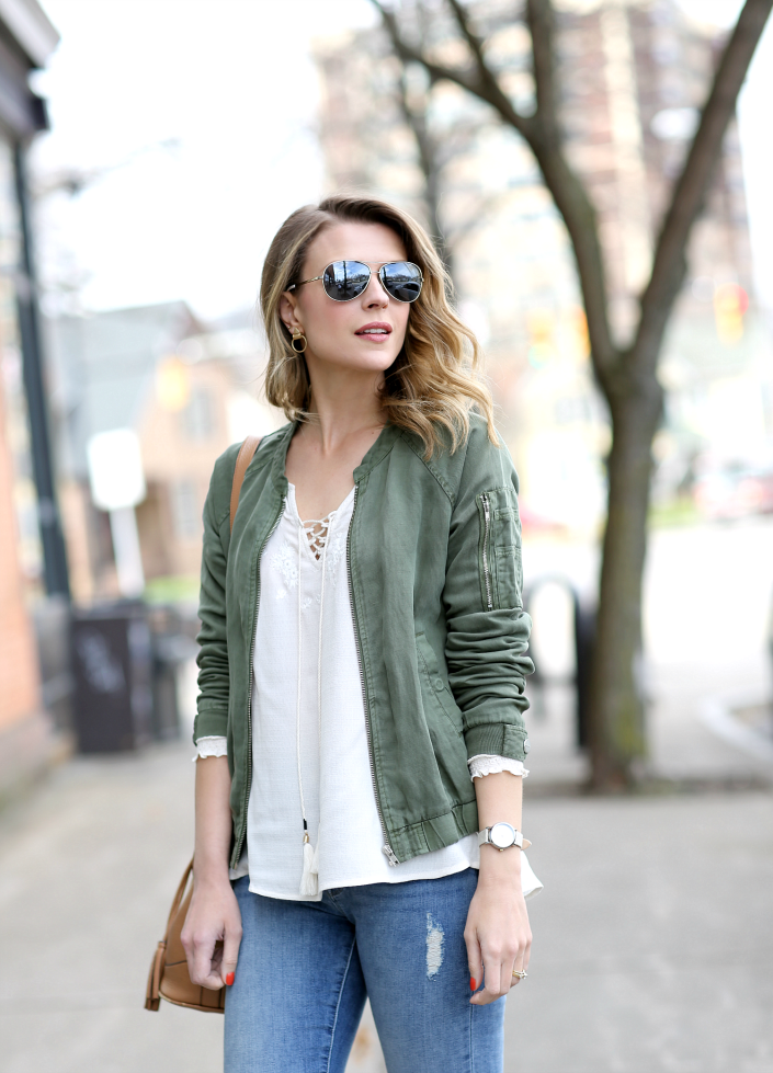 2 Ways To Wear Bomber Jacket Penny Pincher Fashion Bloglovin’